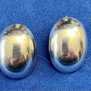 Silver Clip Earrings